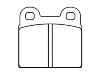 тормозная кладка Brake Pad Set:89 61 856